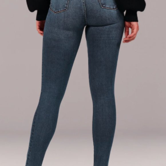 Abercrombie Ultra High Rise Super Skinny Jeans - Picture 2 of 4